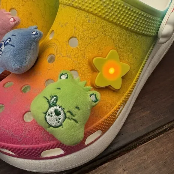 Crocs Care Bears Crush Light Up Clogs